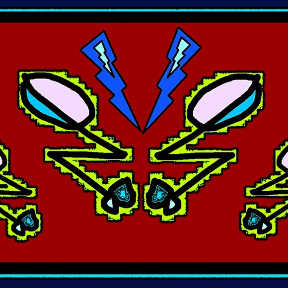 URBAN POP ABSTRACT EXPRESSIONISM SURREAL ART PRINTS 🧛♀️👸🧛♂️🤴🤑👺🧜♀️🧜♂️ - Picture 13 of 15